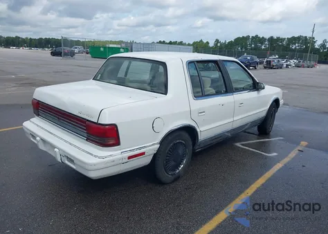1992 Chrysler Lebaron A-Body z USA, uszkodzony, nr VIN 3C3XA46K1NT319076
